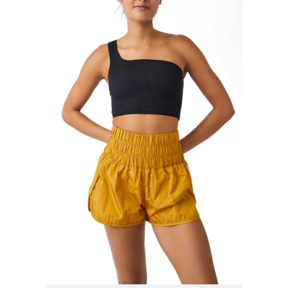 Free People Movement size Small Honey Mallow NWT Gold Lined $30 - Picture 8 of 11